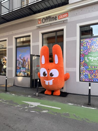 Selfie imprimé à la boutique Offline Store